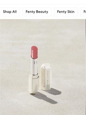 Fenty Beauty Satin Rose Lipstick - Retro Rose Dusty Pink